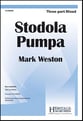 Stodola Pumpa Three-Part Mixed choral sheet music cover